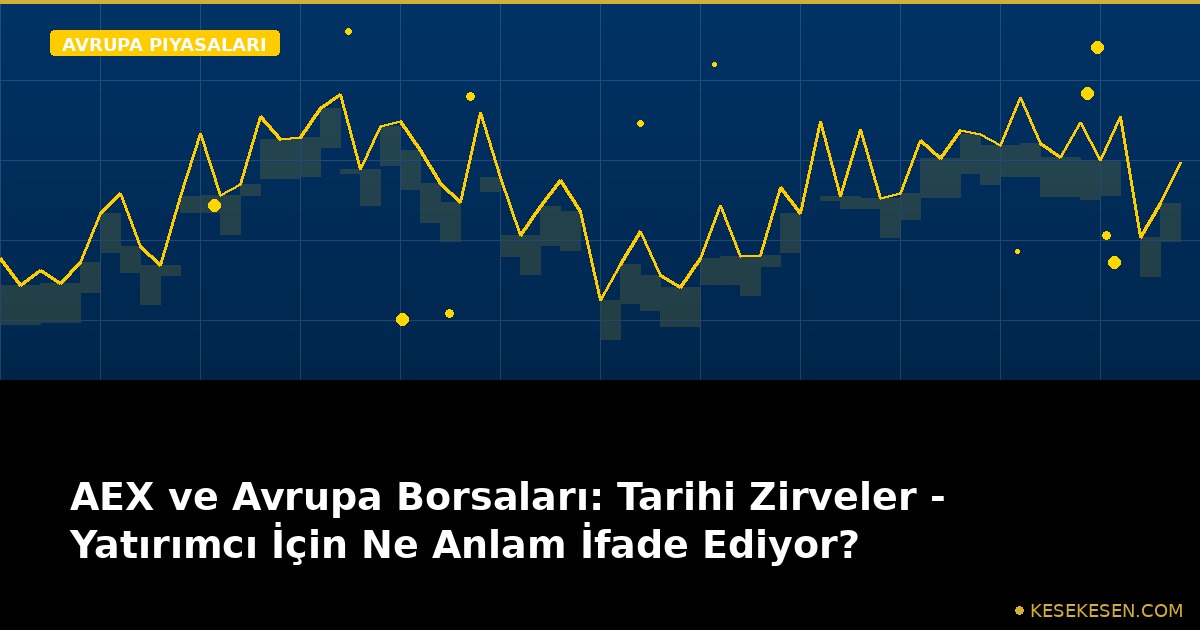 AEX ve Avrupa Borsaları: Tarihi Zirveler - Yatırımcı İçin Ne Anlam İfade Ediyor?
