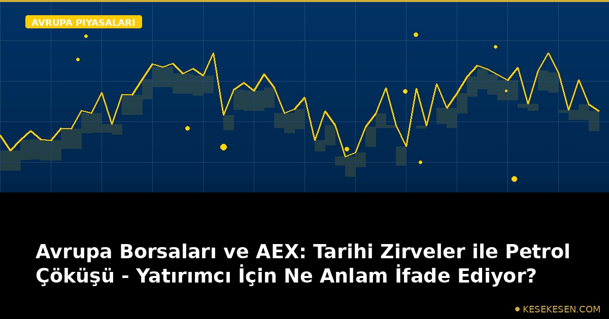 Avrupa Borsaları ve AEX: Tarihi Zirveler ile Petrol Çöküşü - Yatırımcı İçin Ne Anlam İfade Ediyor?
