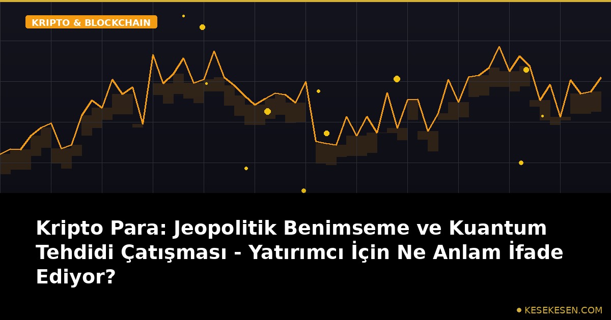 Kripto Para: Jeopolitik Benimseme ve Kuantum Tehdidi Çatışması - Yatırımcı İçin Ne Anlam İfade Ediyor?